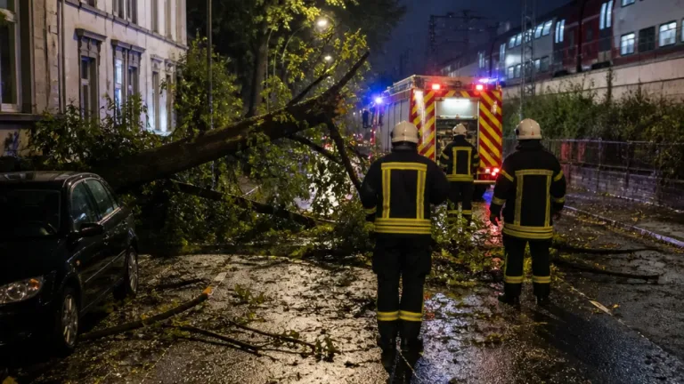 Sturmtief „Luise“ sorgt in NRW für zahlreiche Einsätze – Feuerwehren in Essen besonders stark gefordert