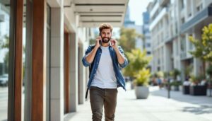Wer beim Telefonieren herumläuft, besitzt laut Wissenschaft diese 4 Persönlichkeitsmerkmale