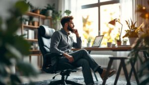 Das verrät deine Sitzhaltung im Homeoffice laut Psychologie über deinen Charakter