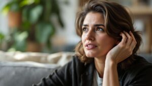 Was bedeutet es in der Psychologie, sich beim Sprechen durch die Haare zu fahren?